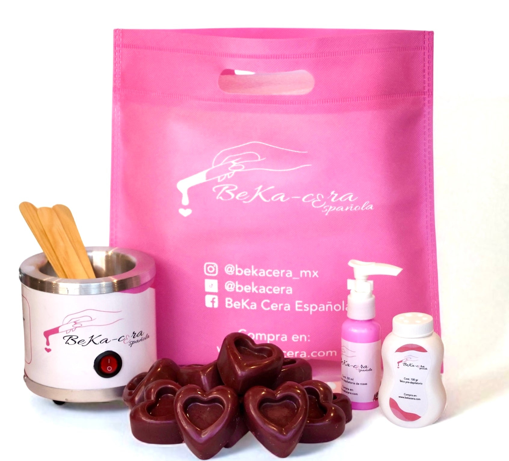 KIT FUNDIDOR MINI+ 1/2 KG DE CERA