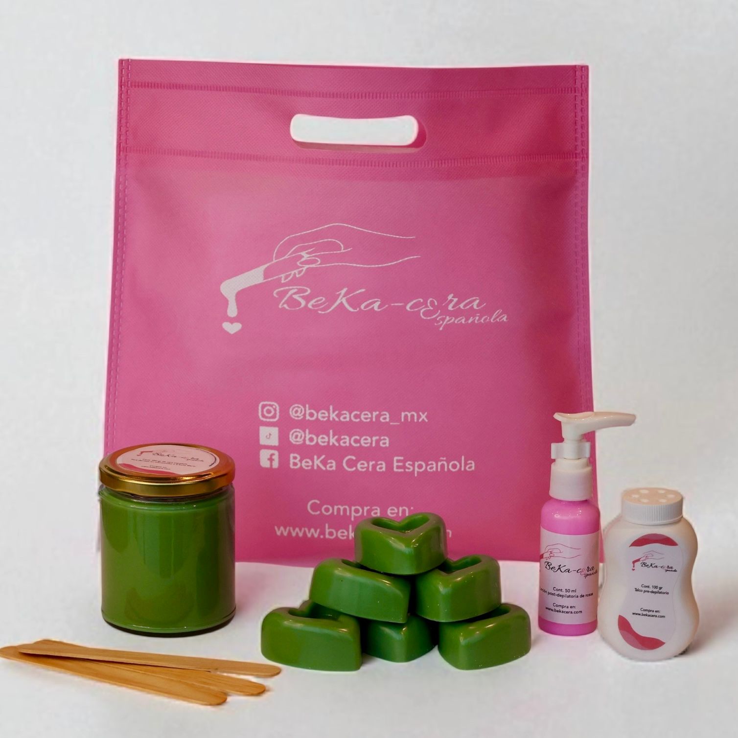 KIT 1 TARRO + 250 GR DE CERA