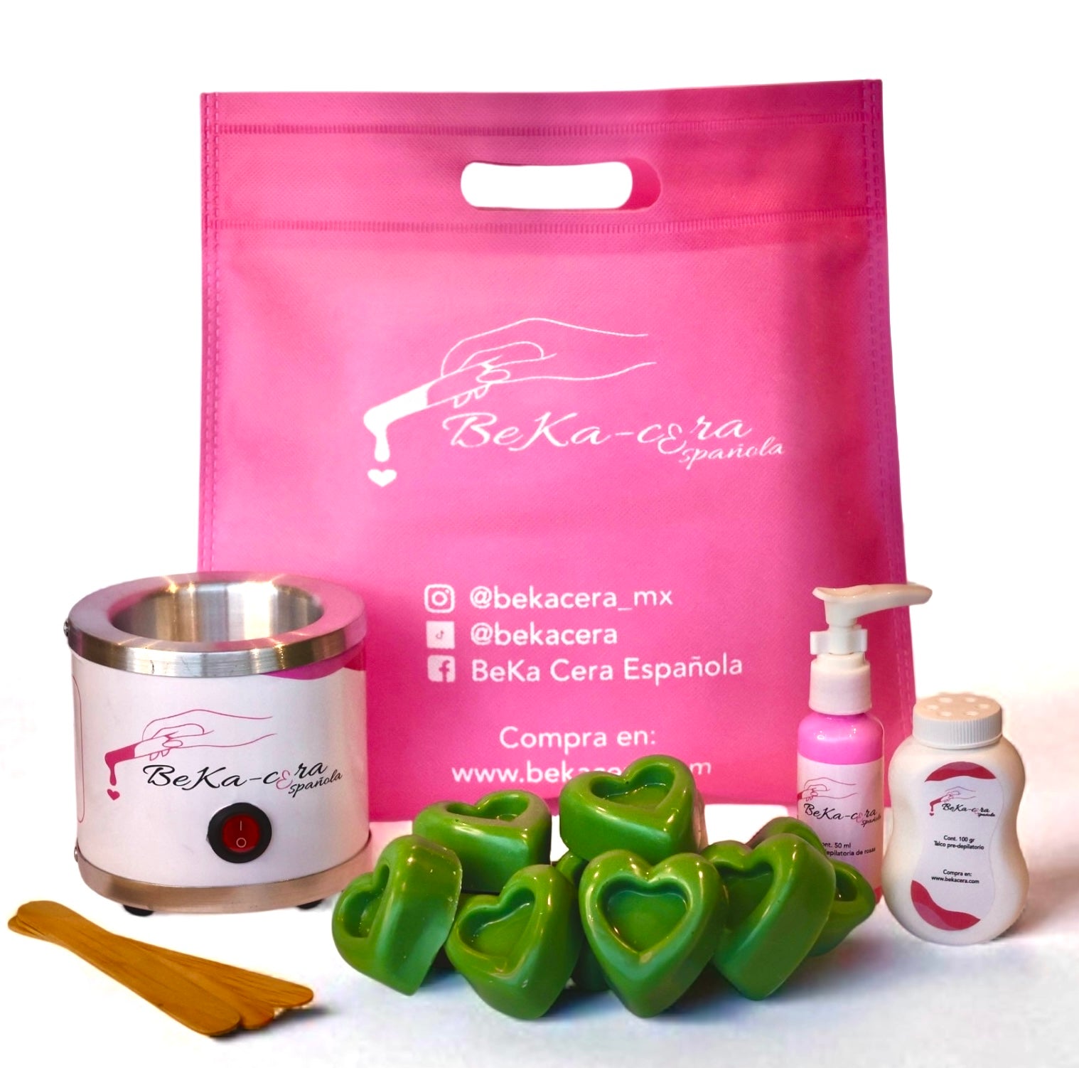KIT FUNDIDOR MINI+ 1/2 KG DE CERA