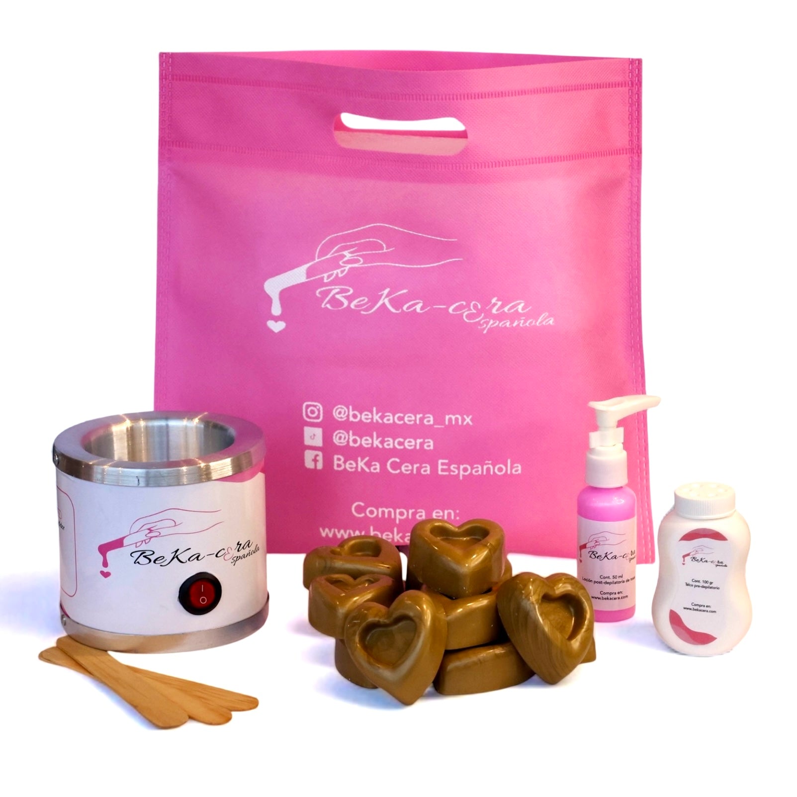 KIT FUNDIDOR MINI+ 1/2 KG DE CERA