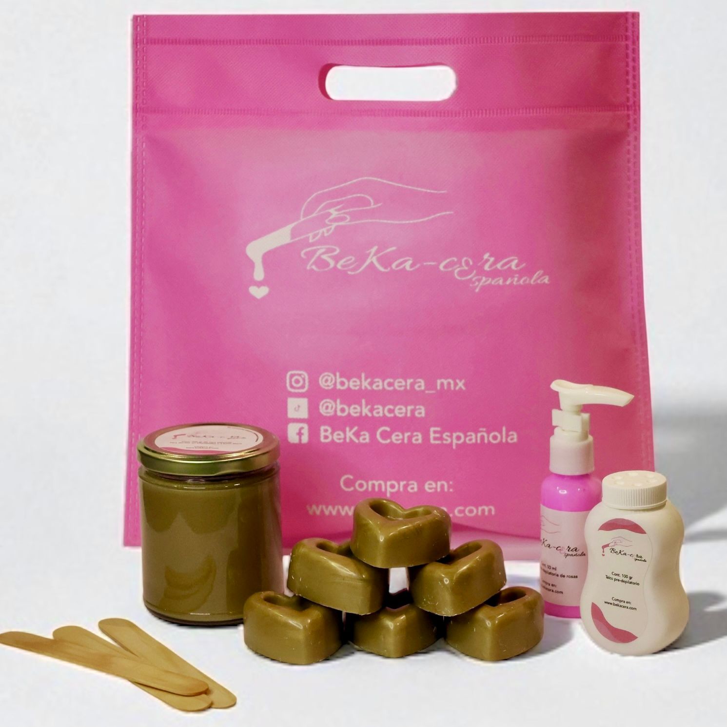 KIT 1 TARRO + 250 GR DE CERA